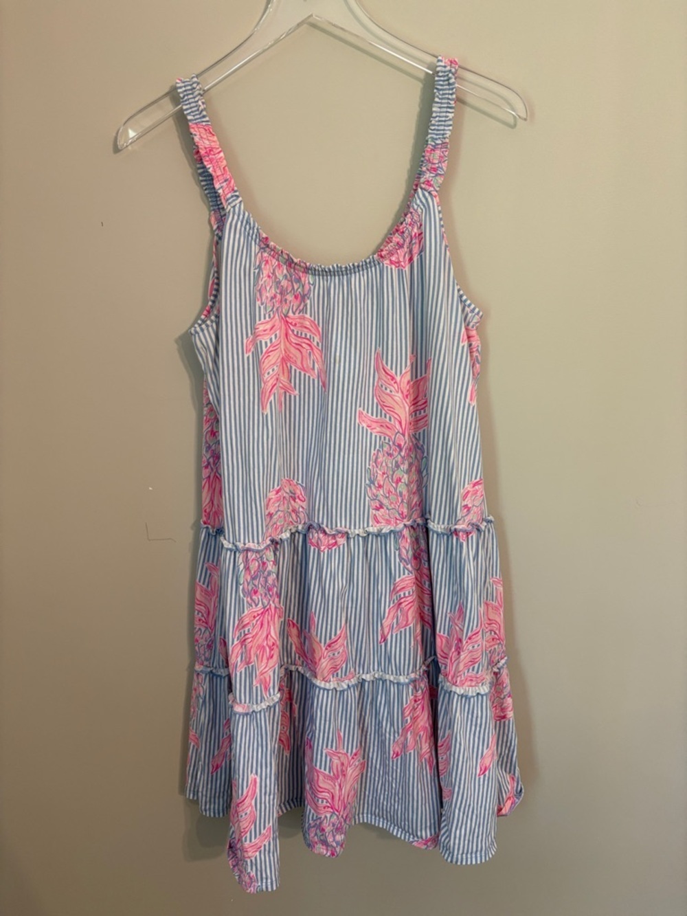 Lilly Pulitzer Loro Swing Dress in Blue Peri Rum Swizzle